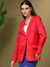 Kotty Notched Lapel Single Breasted Blazer