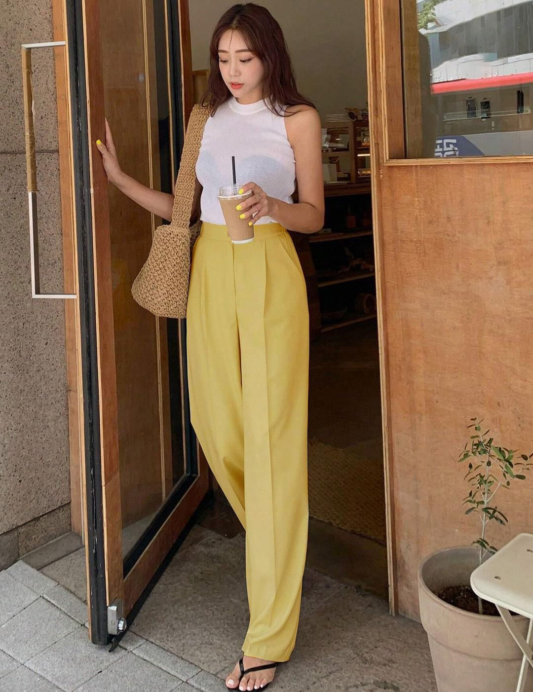 Kotty Women High-Rise Easy Wash Pleated Trousers