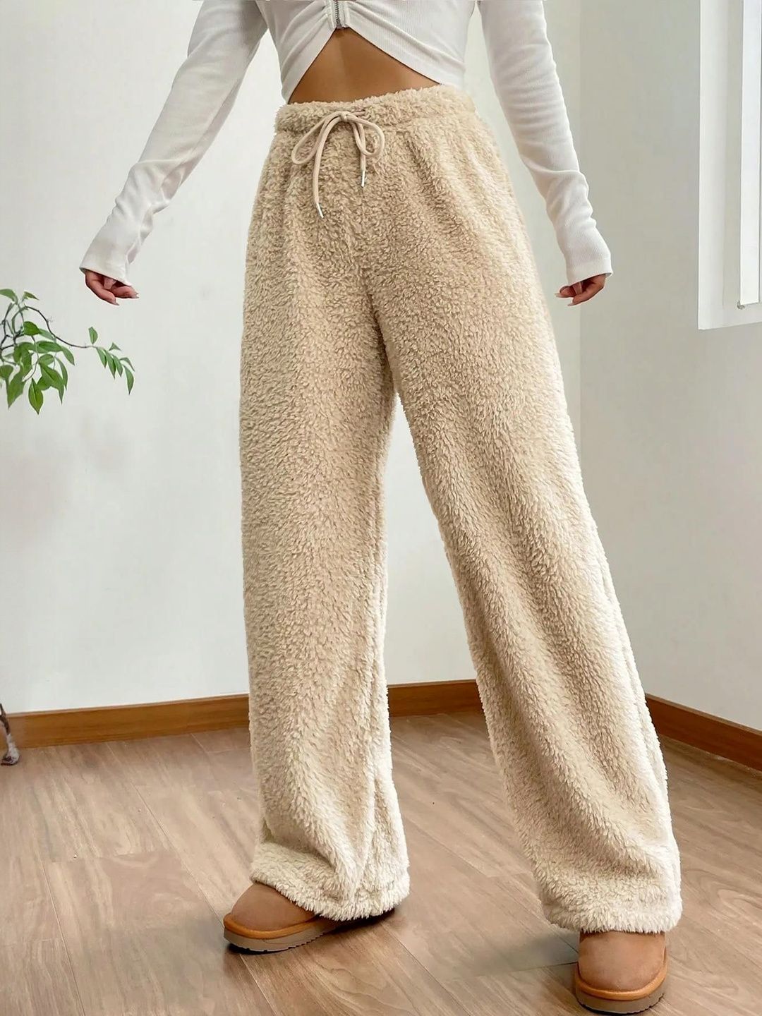 Kotty Women High-Rise Easy Wash Trousers