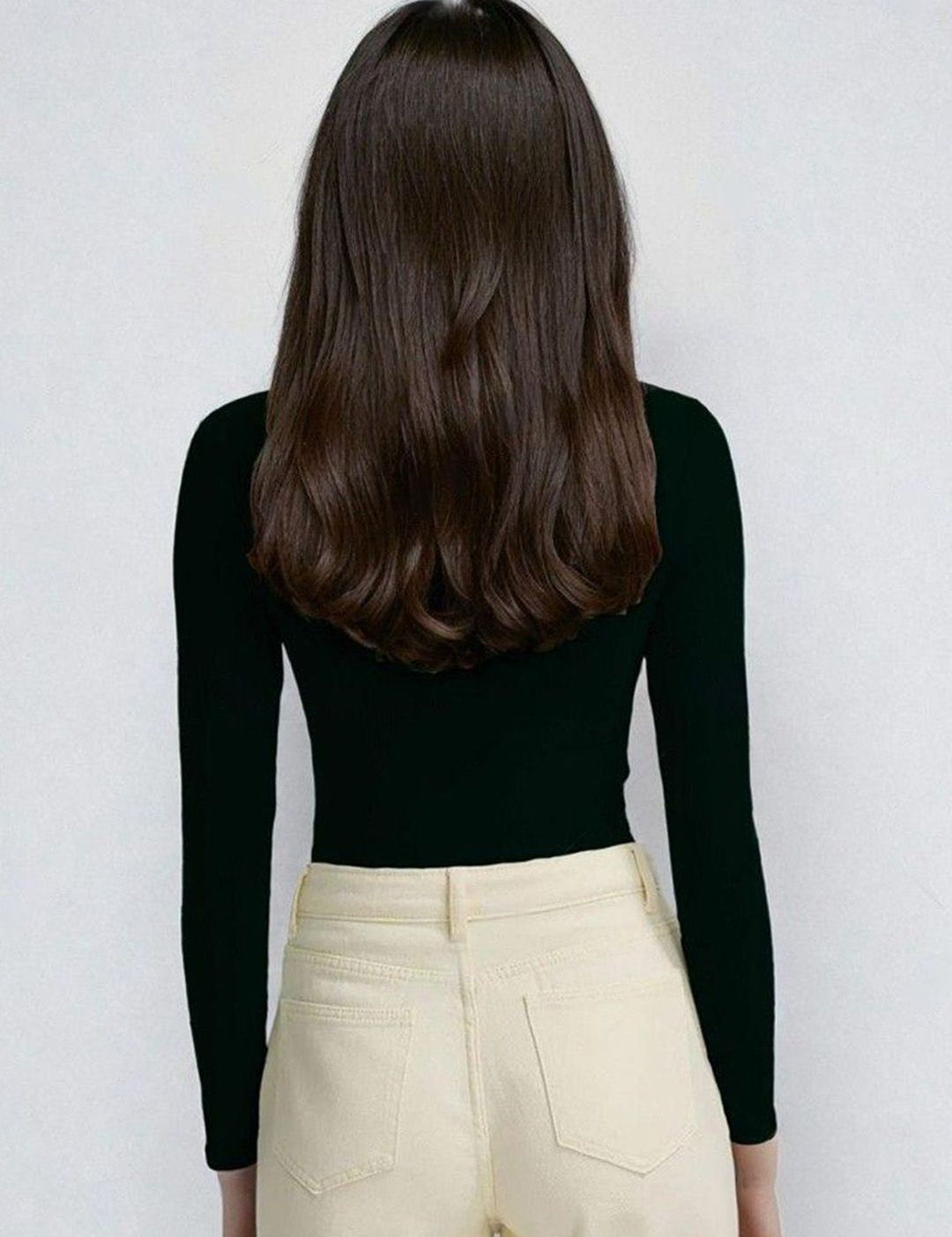 Kotty Black and Green Scoop Neck T-Shirt with Trousers