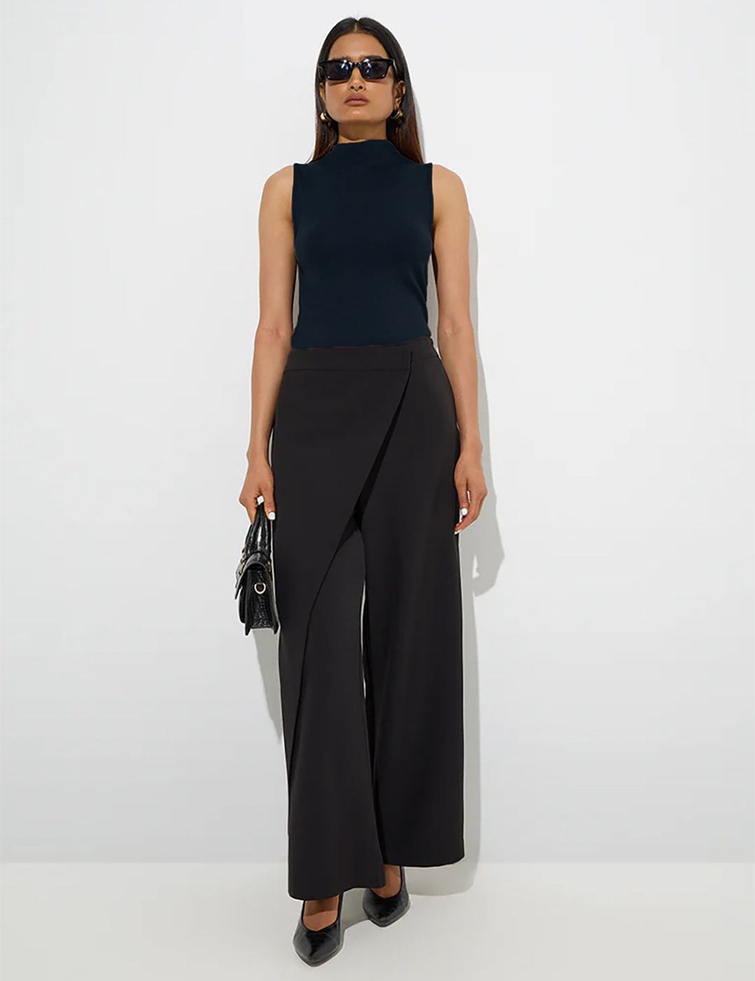 Kotty Women Sleeveless High Neck Tank Top