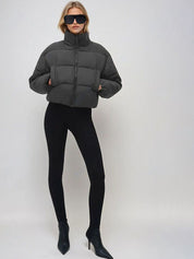 Kotty Women Insulator Crop Puffer Jacket