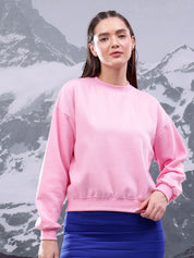 Kotty Women Round Neck Pullover Sweatshirt