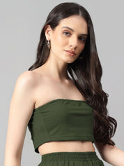 Kotty Women Solid Off-Shoulder Top