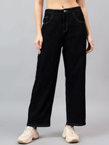Kotty Women Straight Fit Stretchable Jeans