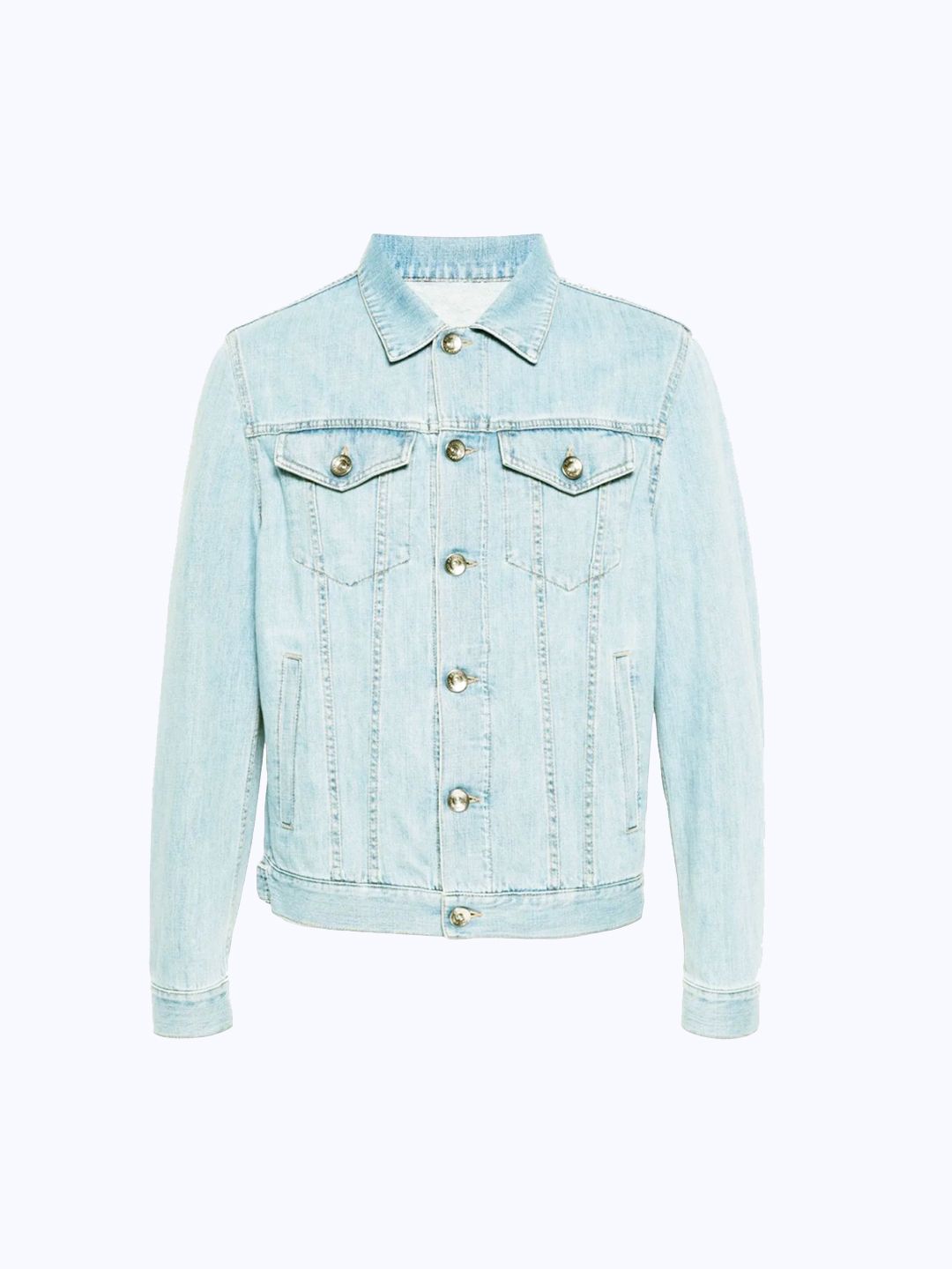 Kotty Men Solid Denim Jacket