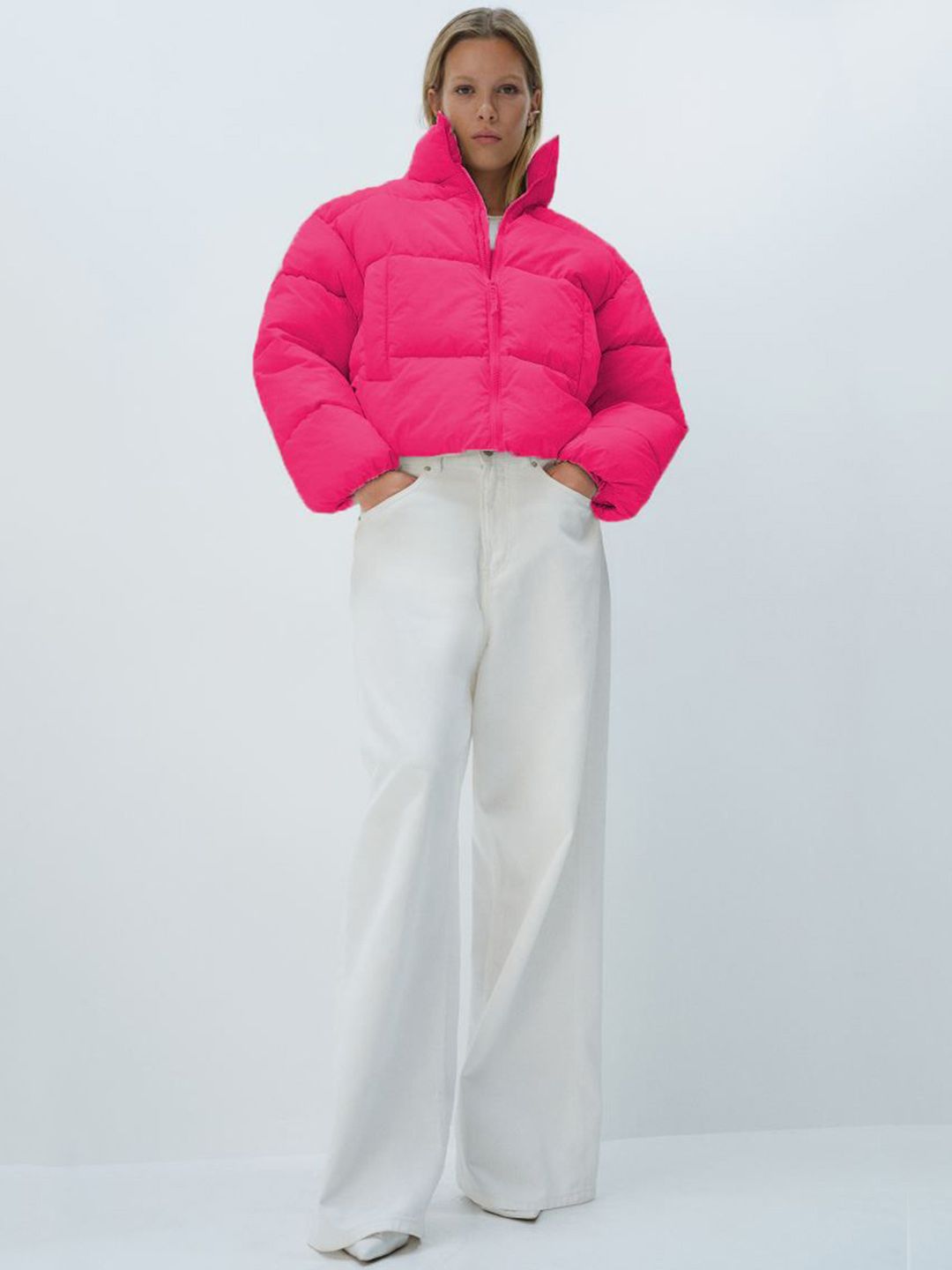 Kotty Women Crop Puffer Jacket