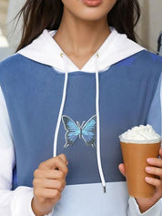 Kotty Women Printed Hooded Therma-Fit Pullover Sweatshirt