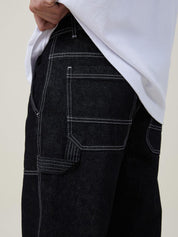 Kotty Men Jean Regular Fit Low-Rise Clean Look Stretchable Cotton Jeans