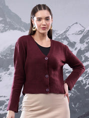 Kotty Women V - Neck Cardigan Sweater