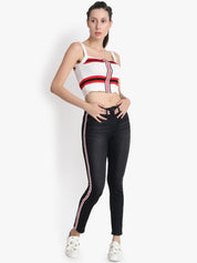 Kotty Women Black Skinny Fit High-Rise Clean Look Jeans