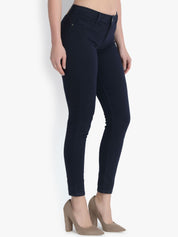 Kotty Women Black Skinny Fit High-Rise Clean Look Jeans