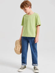 Kotty Boys Jean Mildly Distressed Stretchable Cotton Jeans