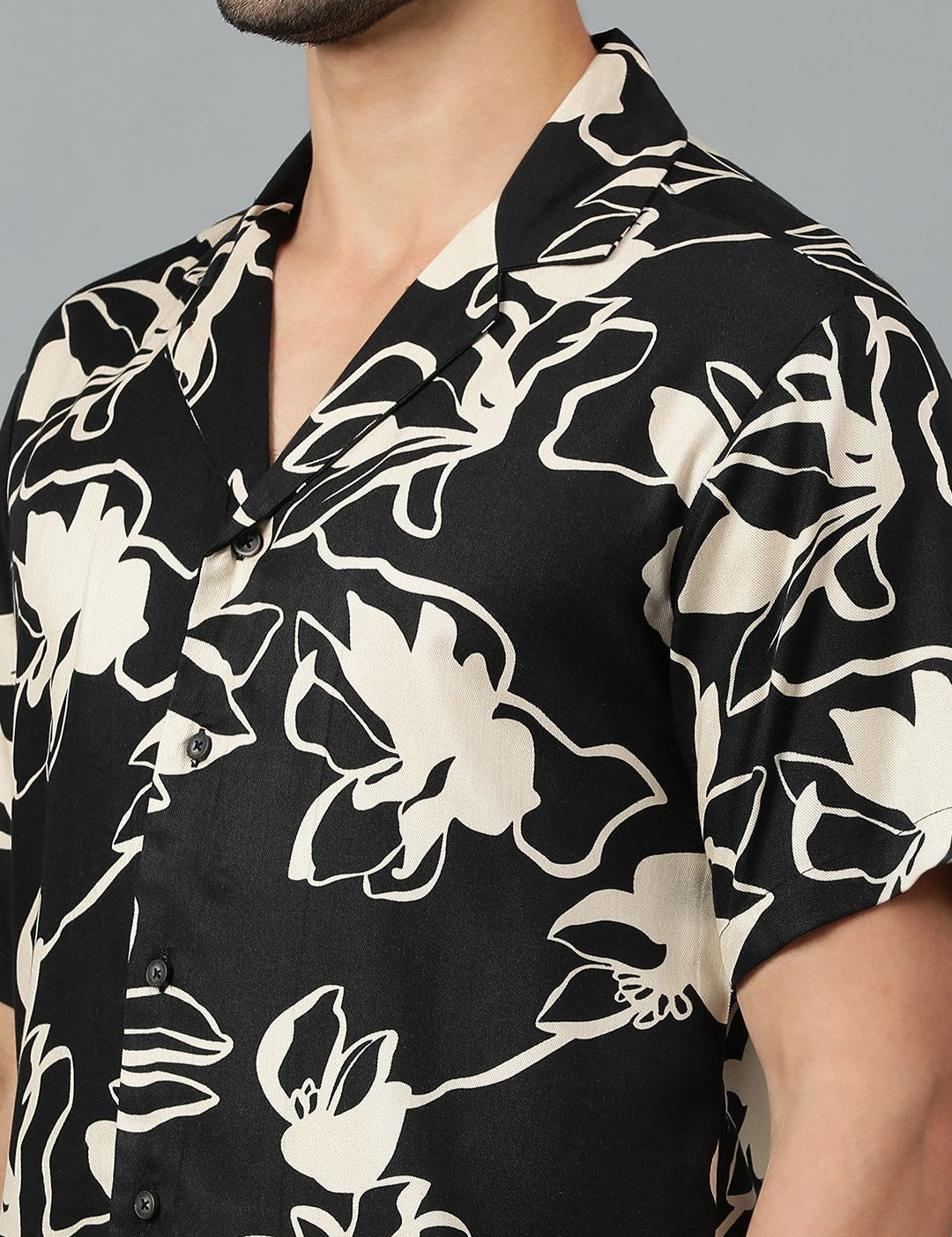 Kotty Men Floral Printed Casual Shirt