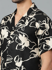 Kotty Men Floral Printed Casual Shirt