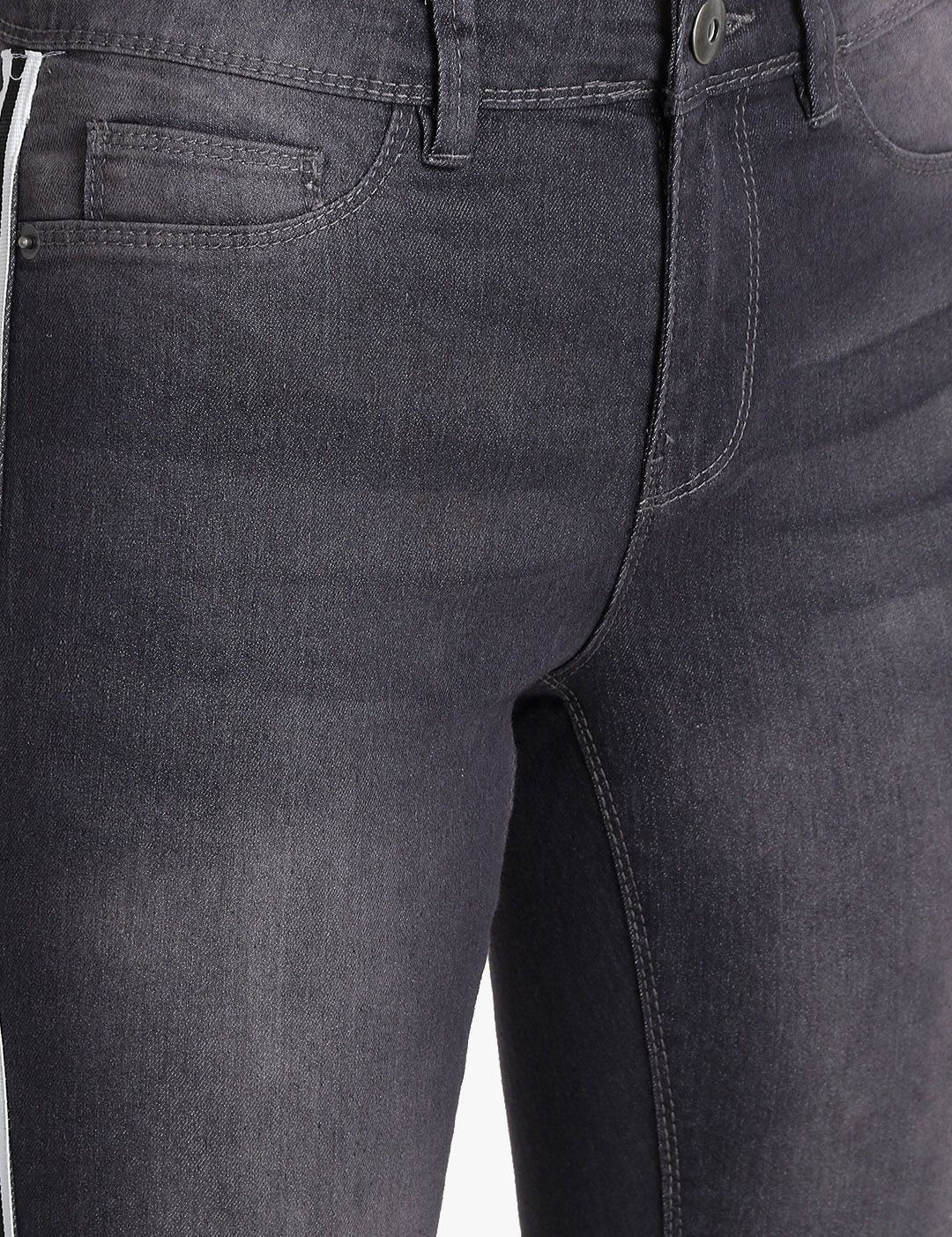 Kotty Women Black Skinny Fit High-Rise Clean Look Jeans