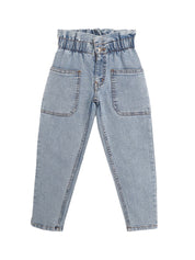 Kotty Girls Blue Jean Boyfriend Fit Jeans