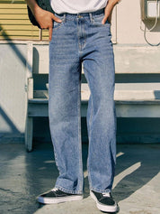 Kotty Men Regular Fit Mid-Rise Light Fade Stretchable Jeans