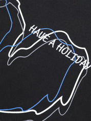 Kotty Graphic Printed Drop Shoulder Sleeves Oversize Fit T-shirt