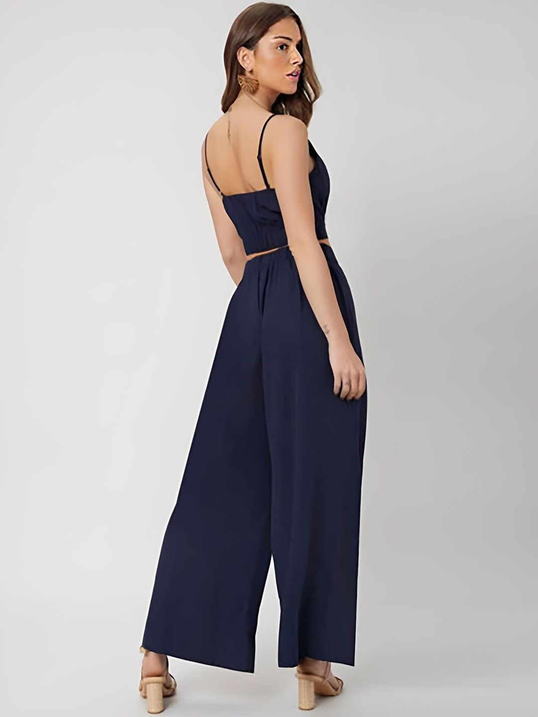 Kotty Shoulder Straps Top With Trousers