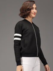 Kotty Women Black Lightweight Quilted Jacket