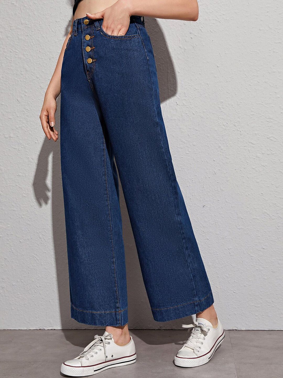 Kotty Women Flared High-Rise Stretchable Jeans