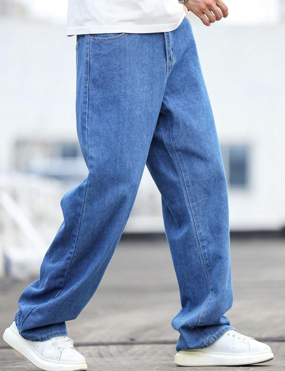 Kotty Men Straight Fit Stretchable Jeans