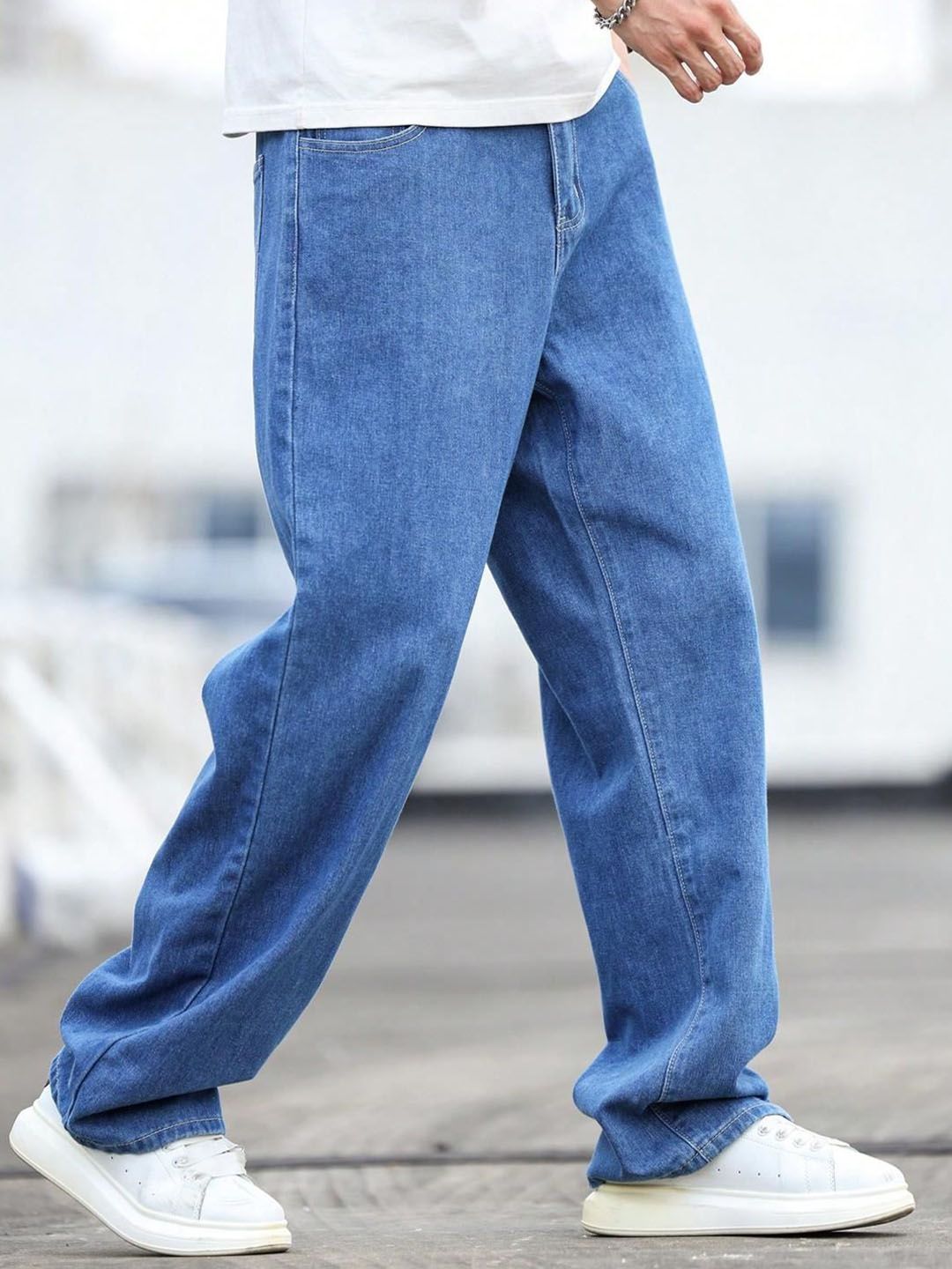 Kotty Men Straight Fit Stretchable Jeans