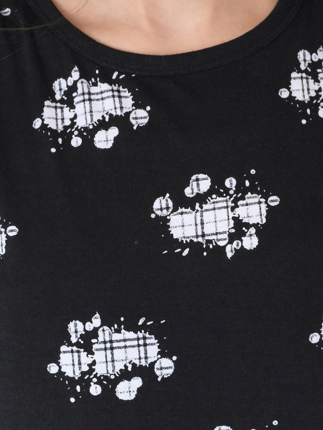 Kotty Conversational Printed Cotton T-shirt