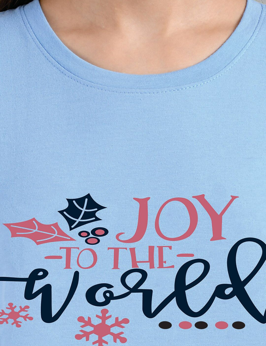 Kotty Typography Printed  Round Neck T-shirt