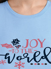 Kotty Typography Printed  Round Neck T-shirt