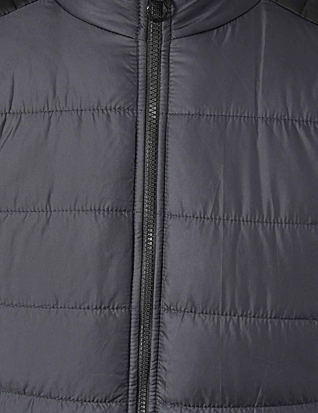 Kotty Men Black Solid Padded Jacket