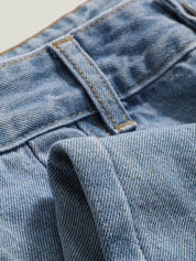 Kotty Women Blue Relaxed Fit High-Rise Clean Look Stretchable Cropped Jeans