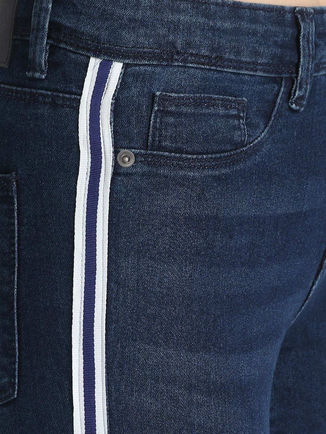 Kotty Women Blue Skinny Fit High-Rise Clean Look Jeans