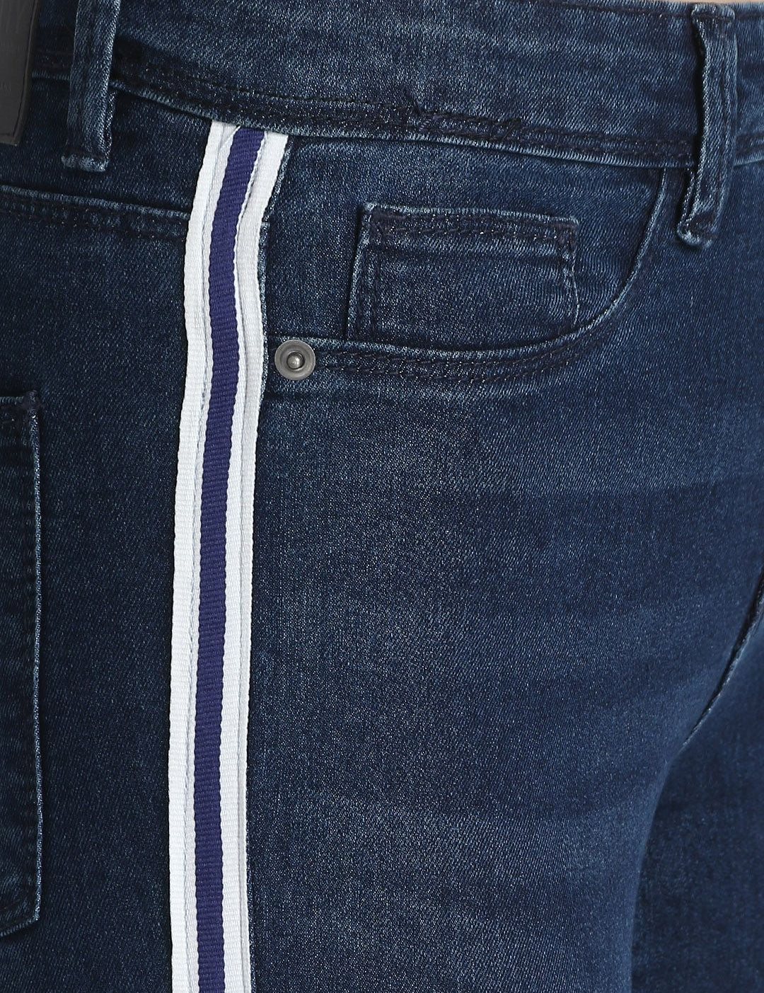 Kotty Women Blue Skinny Fit High-Rise Clean Look Jeans