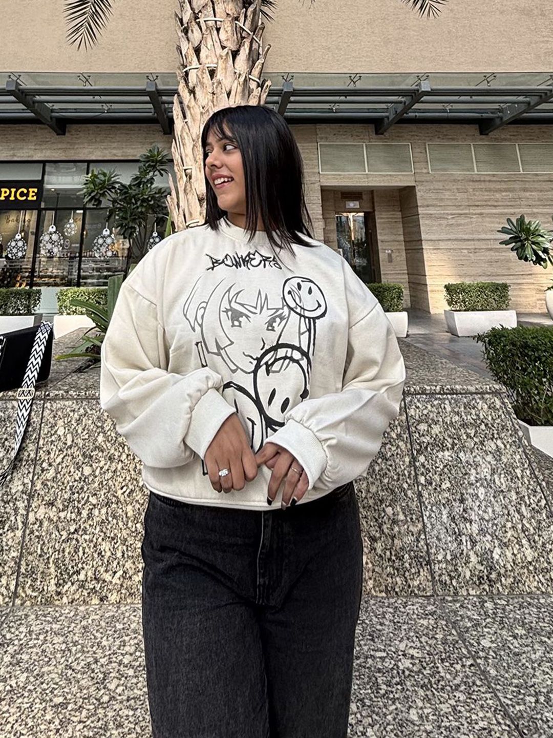 Kotty Women Printed Sweatshirt