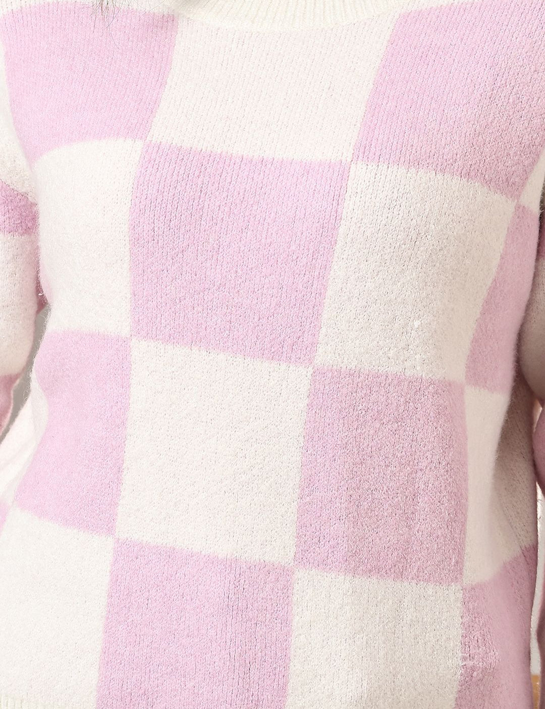 Kotty Women Checked Printed  Pullover