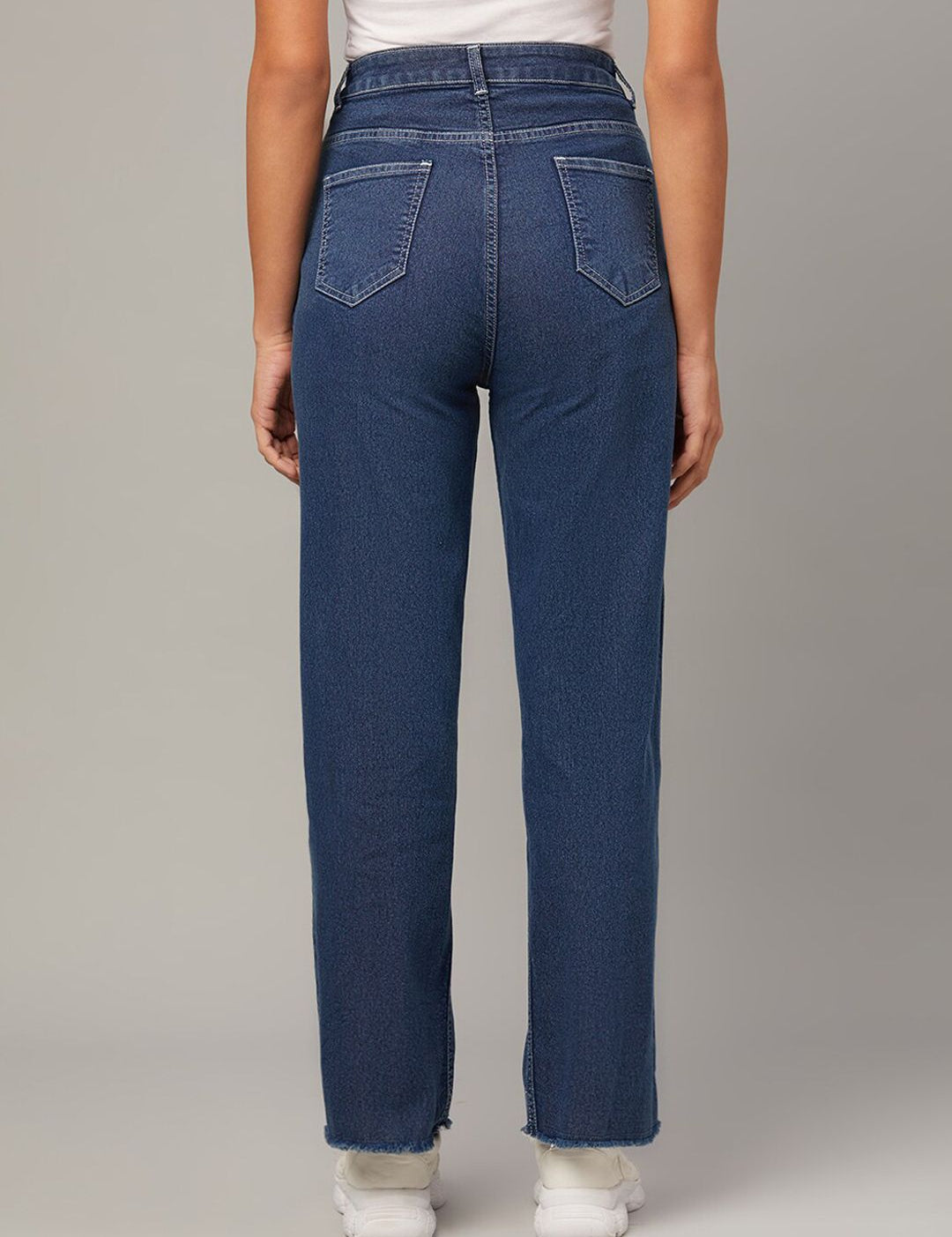 Kotty Women Jean Straight Fit High-Rise Jeans