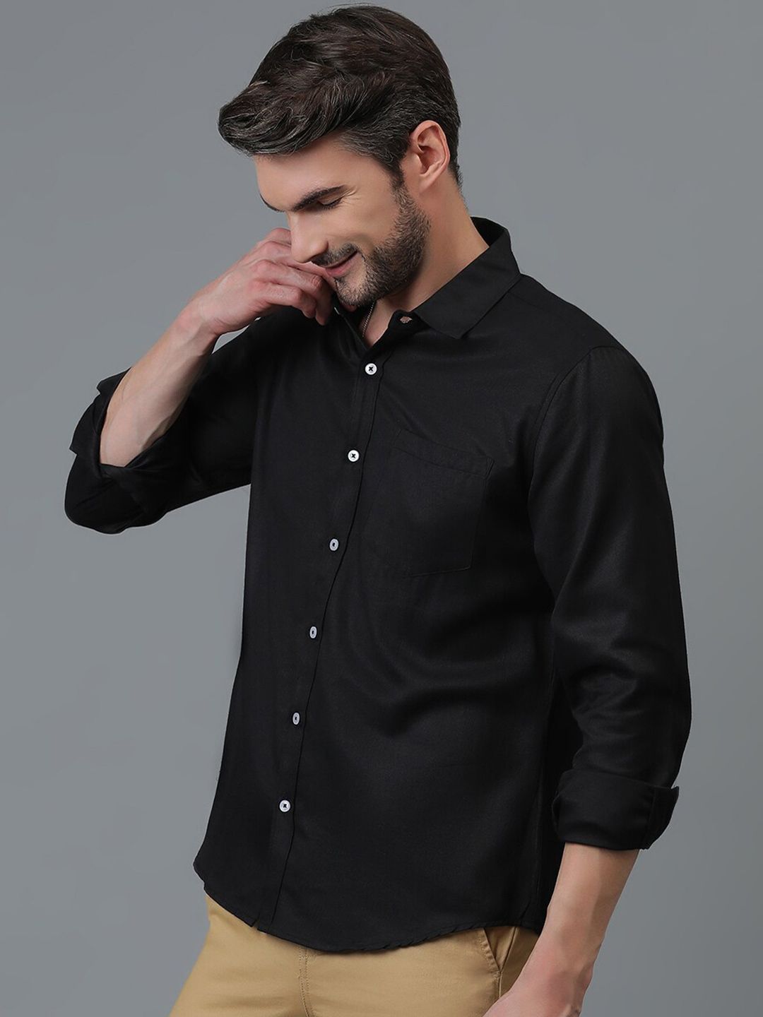 Kotty New Spread Collar Casual Shirt