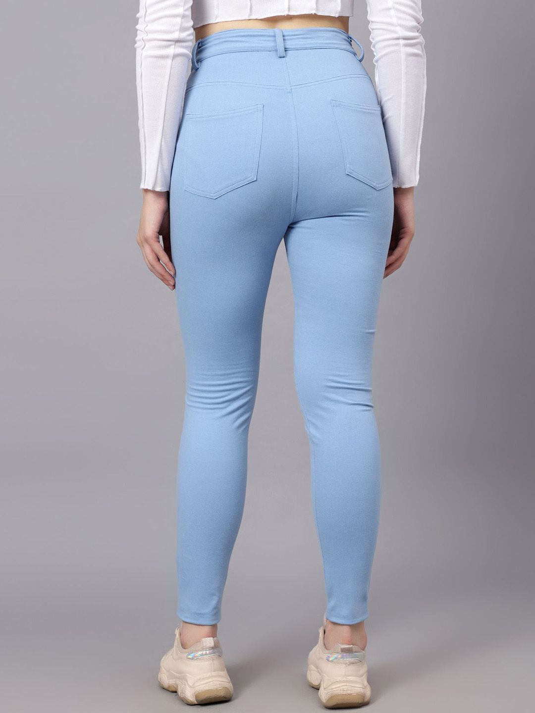 KOTTY Basics Women Skinny Fit High-Rise Stretchable Jeans