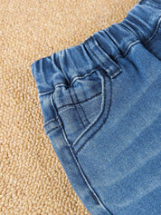 Kotty Girls Jean Clean Look Heavy Fade Whiskers Stretchable Jeans