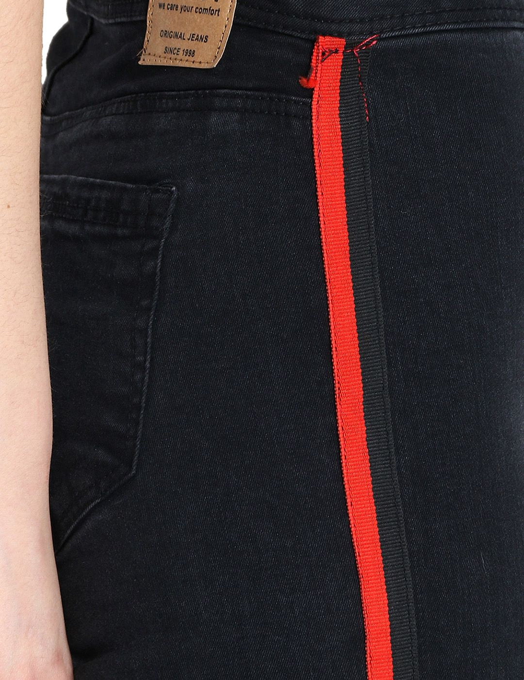 Kotty Women Black Skinny Fit High-Rise Clean Look Jeans