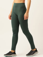 Kotty Women Slim-Fit Ankle-Length Training or Gym Tights