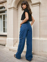 Kotty Women Jean Straight Fit High-Rise Stretchable Jeans