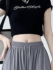 Kotty Women High-Rise Cotton Cargo Trousers