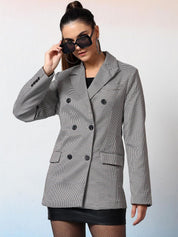 Kotty Women Double Breasted Overcoat