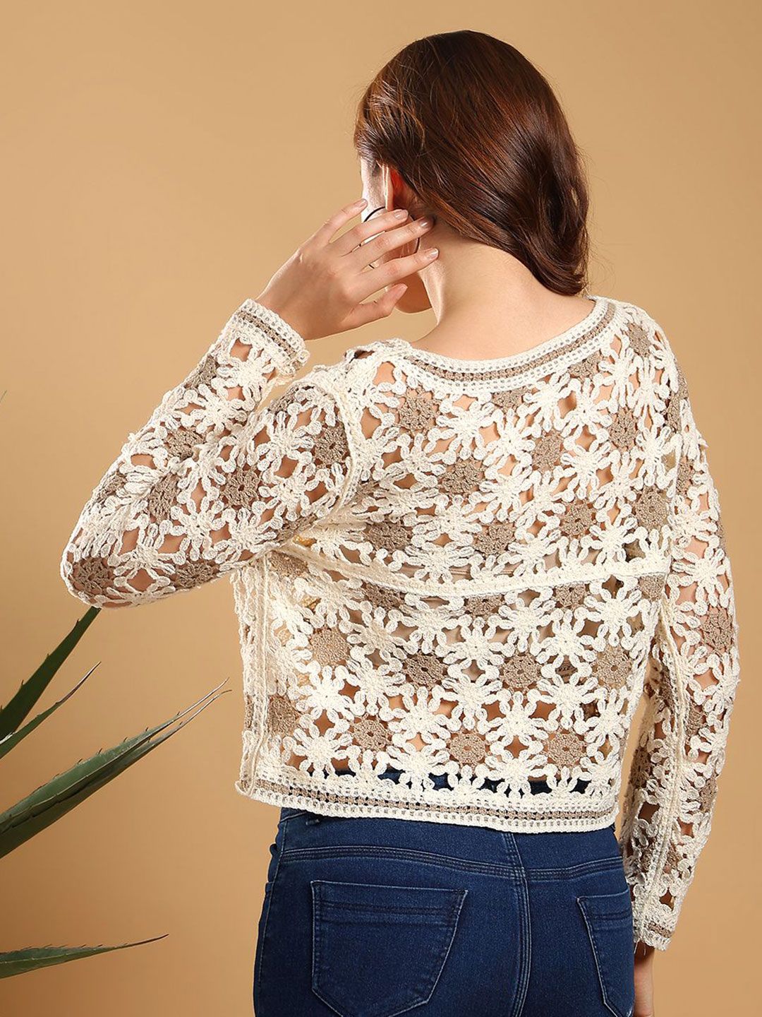 Kotty Self Design Cotton Top