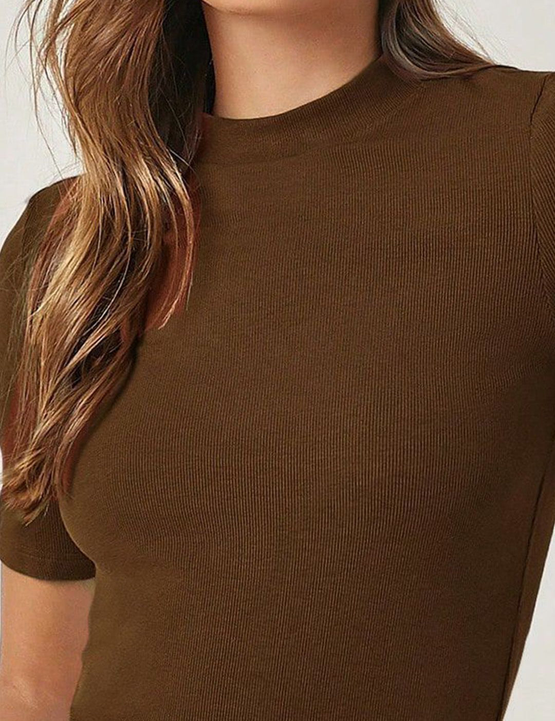 Kotty Women Solid High Neck Top