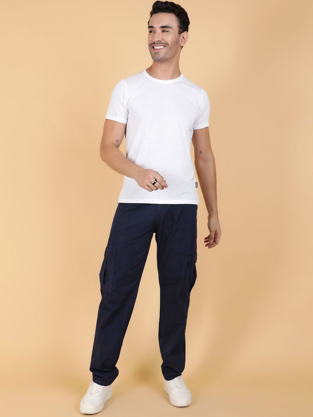 Kotty Men Easy Wash Cargos Trousers