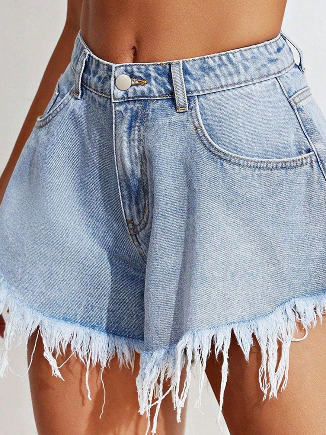 Kotty Women High-Rise Denim Shorts